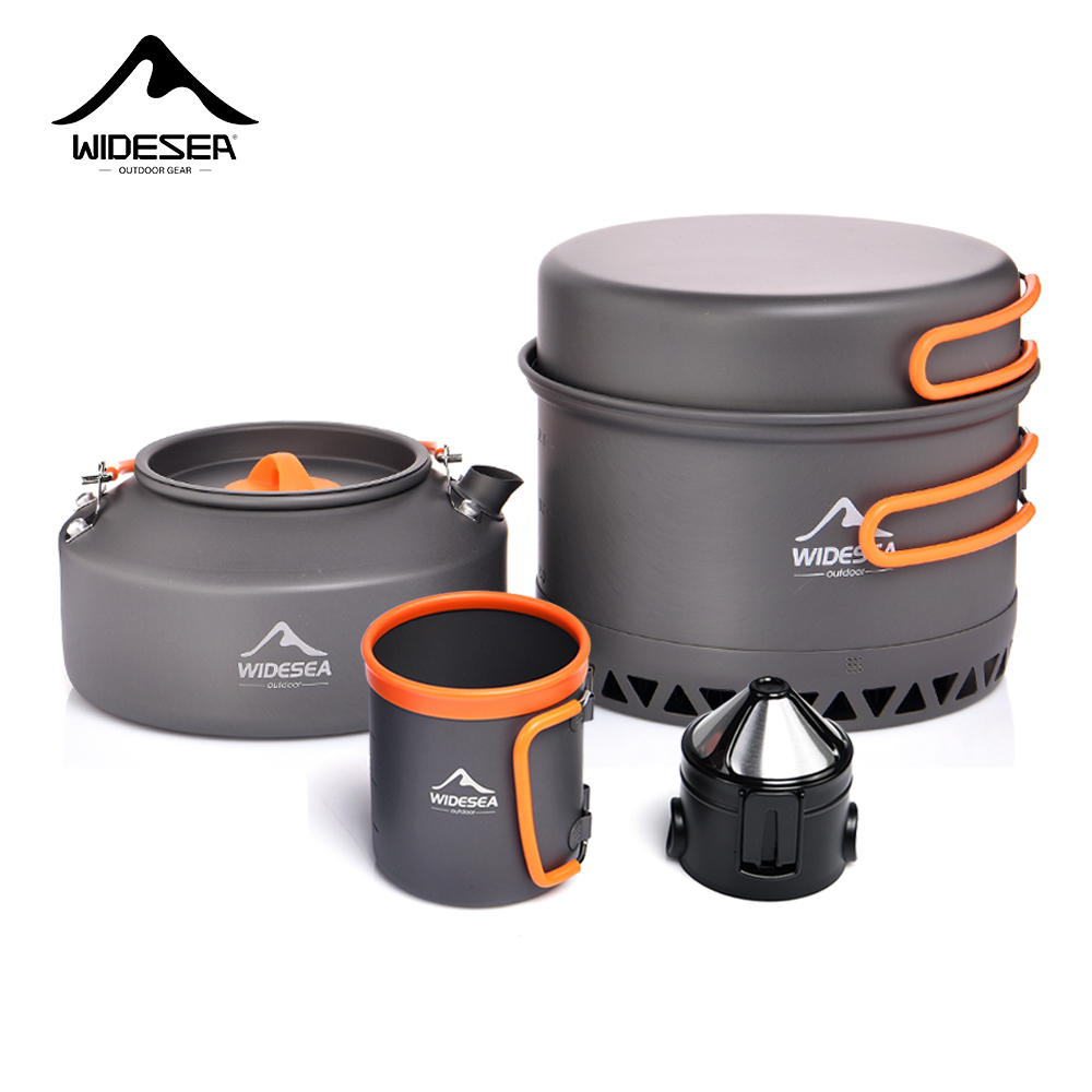 Coffee Equipment Camping - Zestaw naczyń kempingowych, naczynia turystyczne, garnki,
