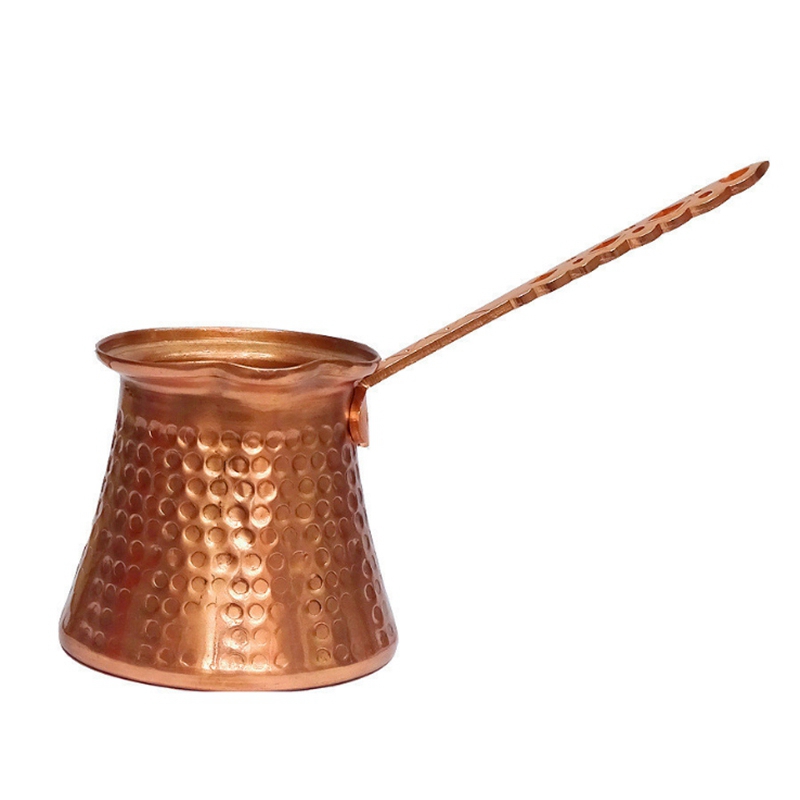 Coffee Equipment For Camping - Turecki dzbanek do kawy, drewniany uchwyt,
