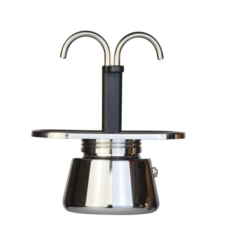 Coffee Vending Equipment - 200ML Mini Moka Pot Double Tube
