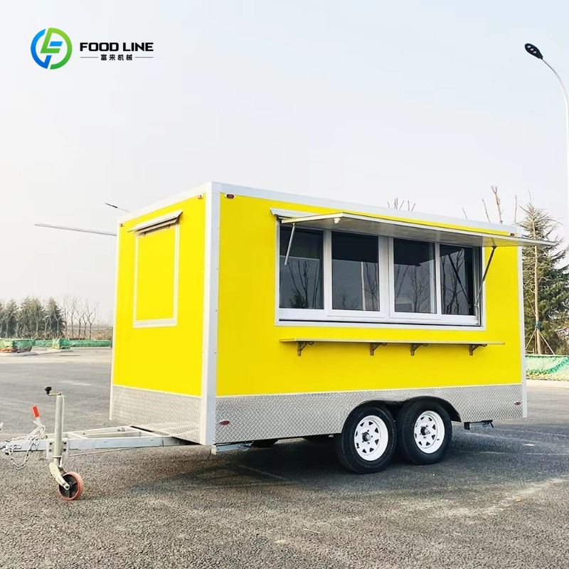 Mobile Coffee Van Equipment - Przeważnie wyposażone w wyposażenie cateringowe przyczepy