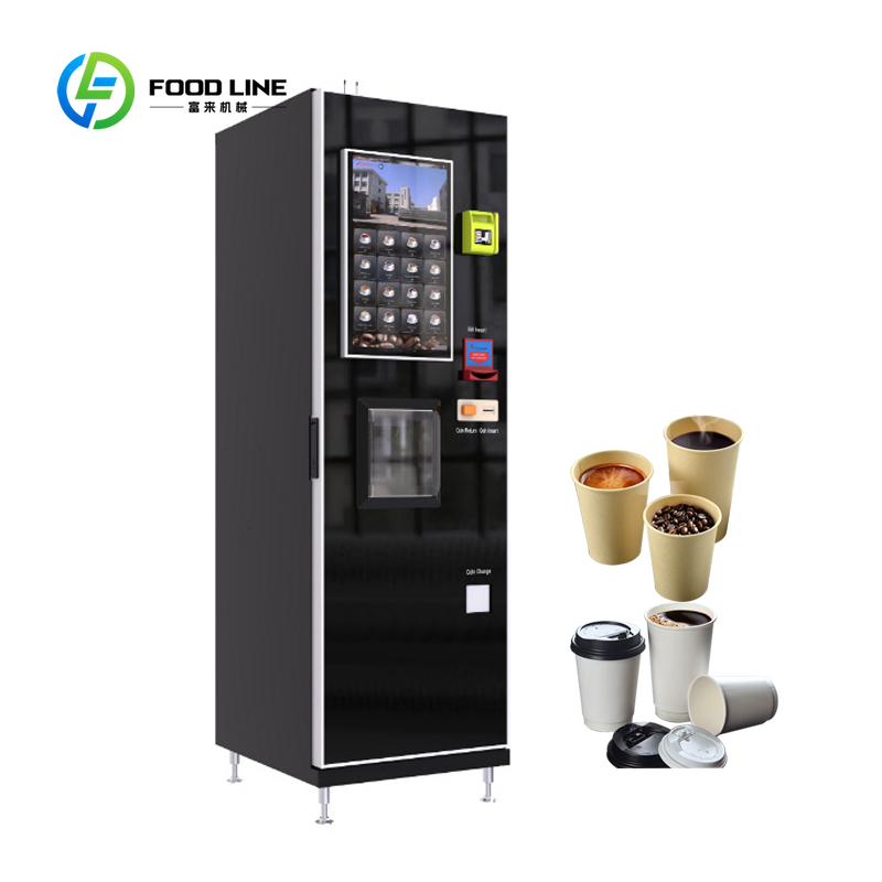 Coffee Equipment Service - Automat do kawy samoobsługowy z ekranem