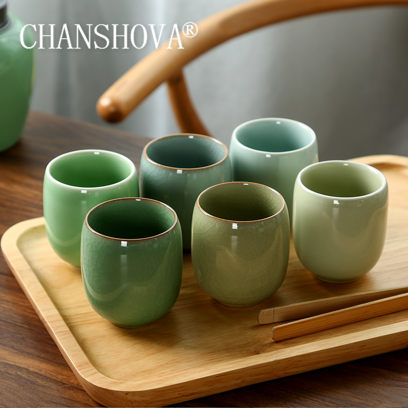 Coffee Equipment Set - CHANSHOVA-Porcelanowy zestaw filiżanek do herbaty, tradycyjny