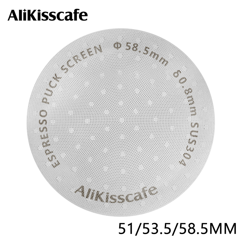Coffee Equipment Set - Alikisscafe Espresso Puck Screen 51mm 53.5mm