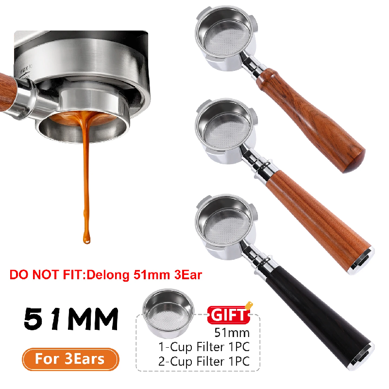 Coffee Equipment Set - Bezdenny Portafilter do Kawy 51mm do