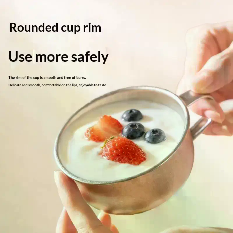 Coffee Equipment Camping - Kubek kempingowy 80ml/220ml z czystego tytanu,