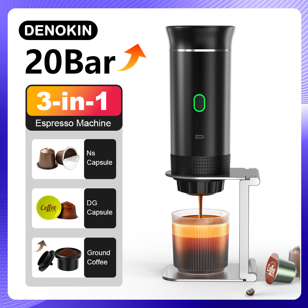 Coffee Equipment Camping - Bezprzewodowy elektryczny przenośny ekspres do kawy