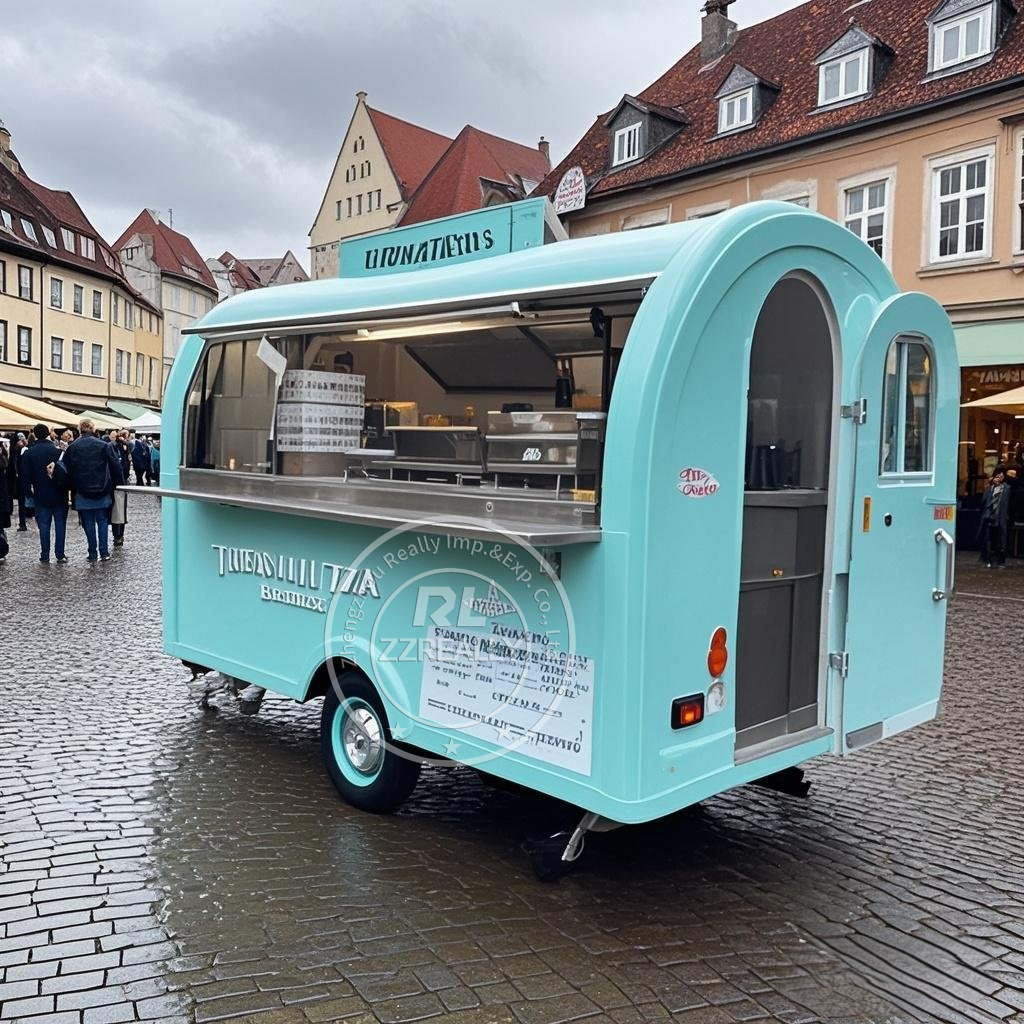 Coffee Equipment For Coffee Shop - Mobilna kawiarnia uliczna, food truck, kiosk