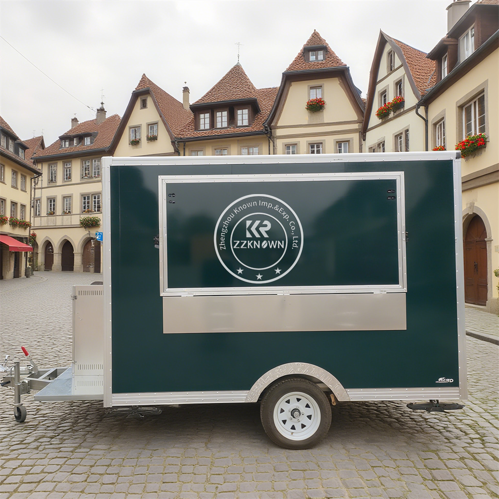 Coffee Equipment For Coffee Shop - Wolnostojący Mobilny Food Truck Towary Uliczne