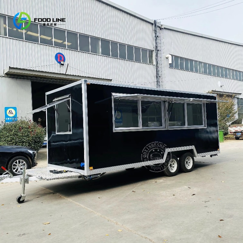 Nowe mobilne przyczepy kawowe, – Mobile Coffee Van Equipment recenzja i cena