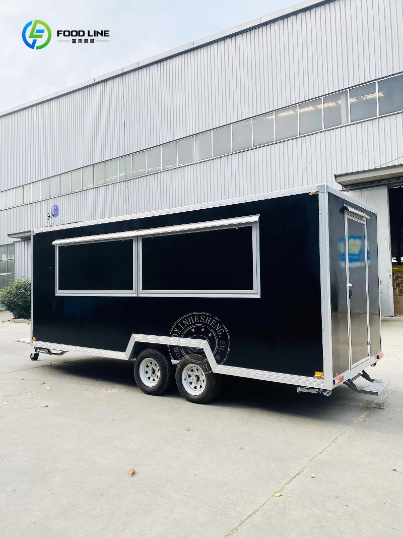 Nowe mobilne przyczepy kawowe, – Mobile Coffee Van Equipment recenzja i cena