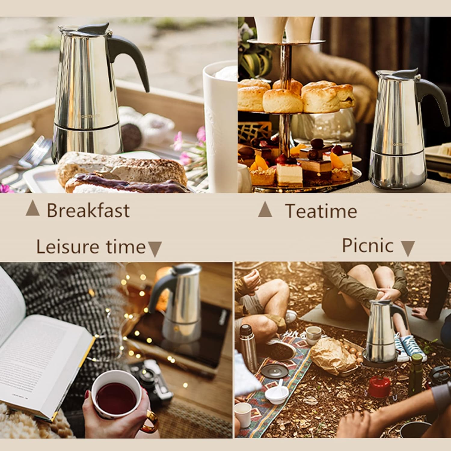 4/6/9 kubki Moka Pot Caffe Mac – Coffee Vending Equipment recenzja i cena
