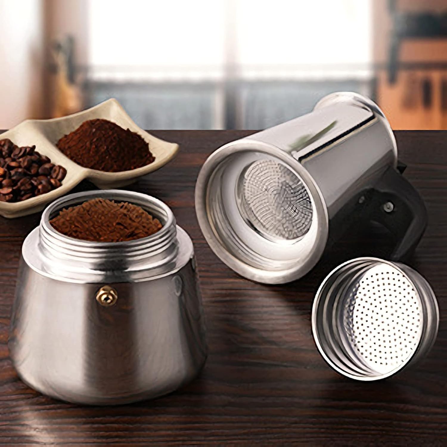 4/6/9 kubki Moka Pot Caffe Mac – Coffee Vending Equipment recenzja i cena