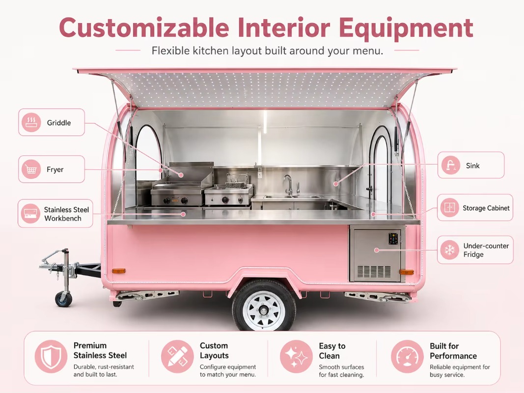 W pełni wyposażony food truck  – Coffee Equipment Europe recenzja i cena