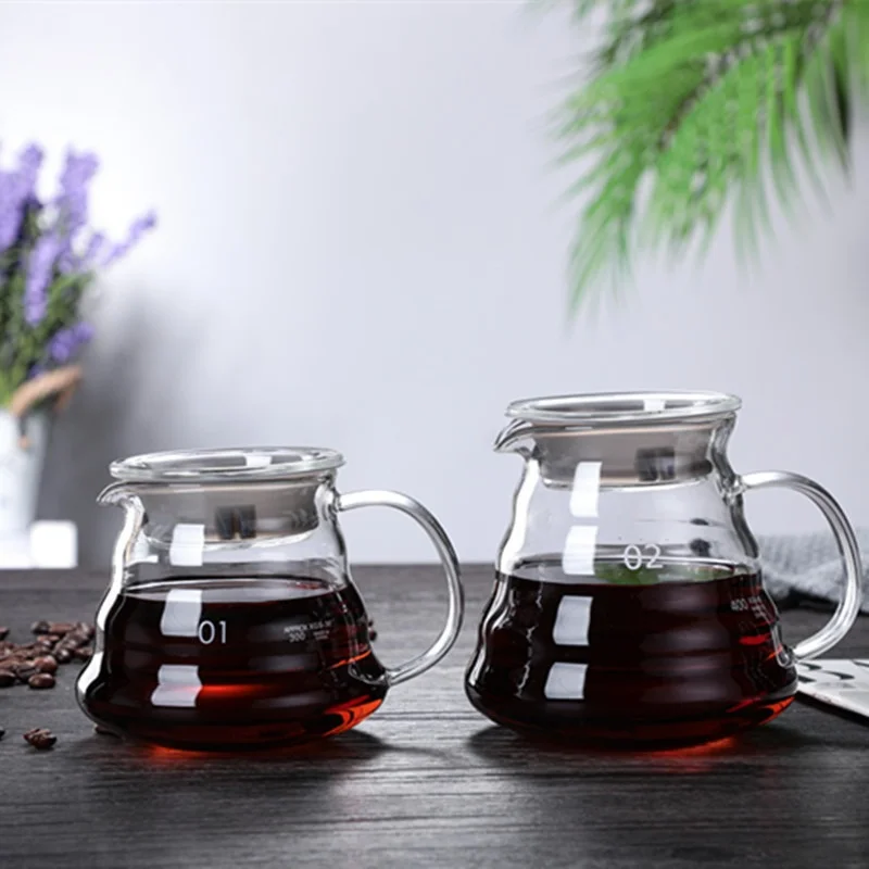 350/600/800ml Ręczny karafka d – Coffee Equipment Set recenzja i cena