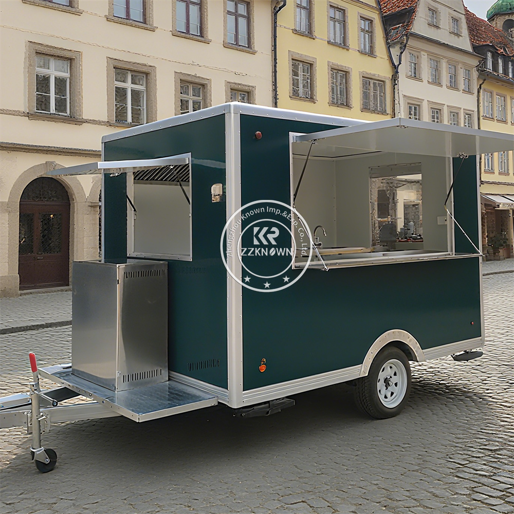 Wolnostojący Mobilny Food Truc – Coffee Equipment For Coffee Shop recenzja i cena