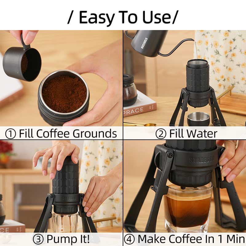 STARESSO Mirage SP300 Plus prz – Coffee Equipment For Camping recenzja i cena